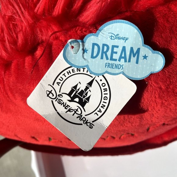 NWT Disney Sesame Street Muppets Animal Monster 13" Stuffed Red Plush Toy RARE - Picture 3 of 10